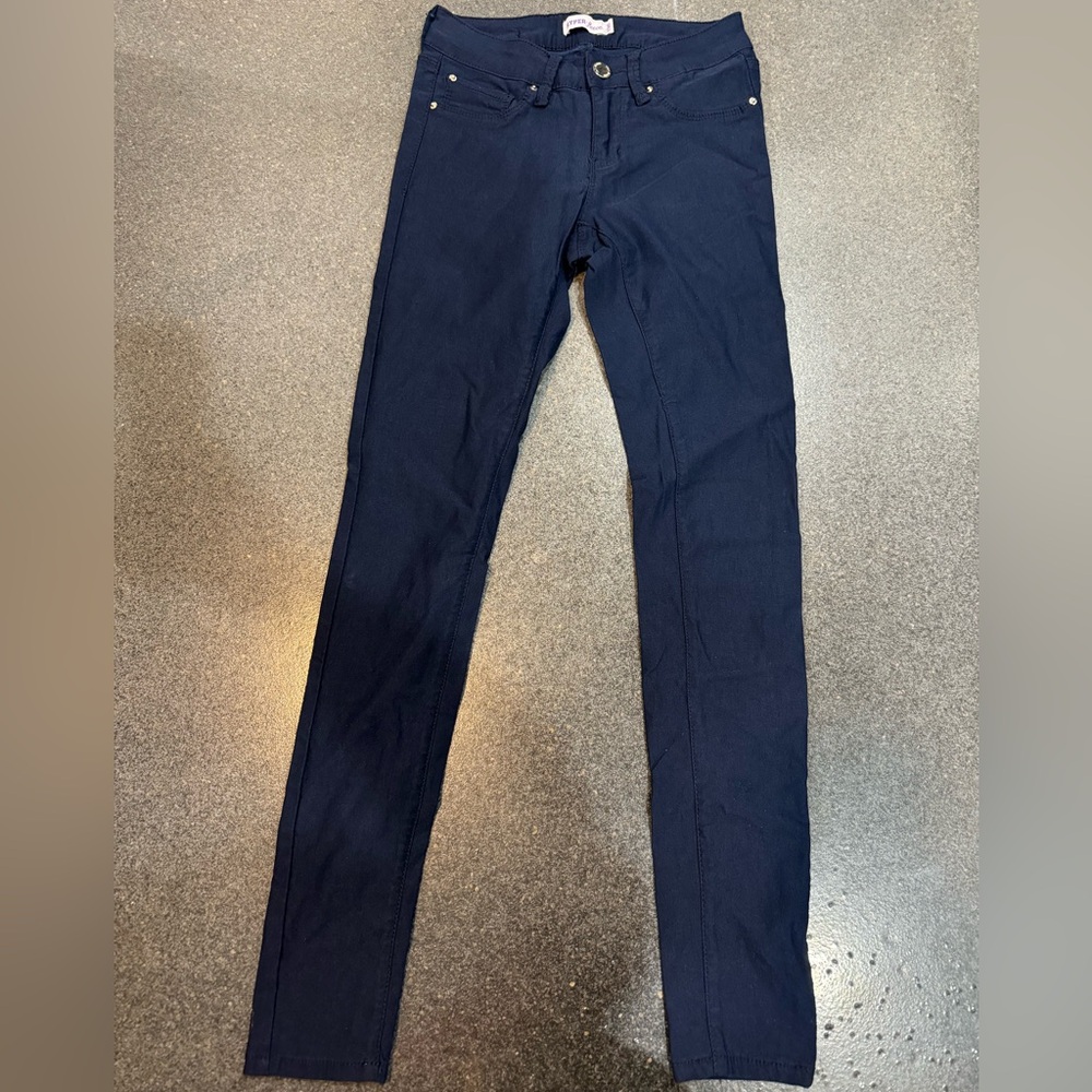 YMI Women's Navy Blue Jeggings